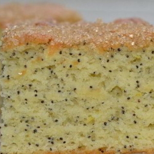 Маковый кекс